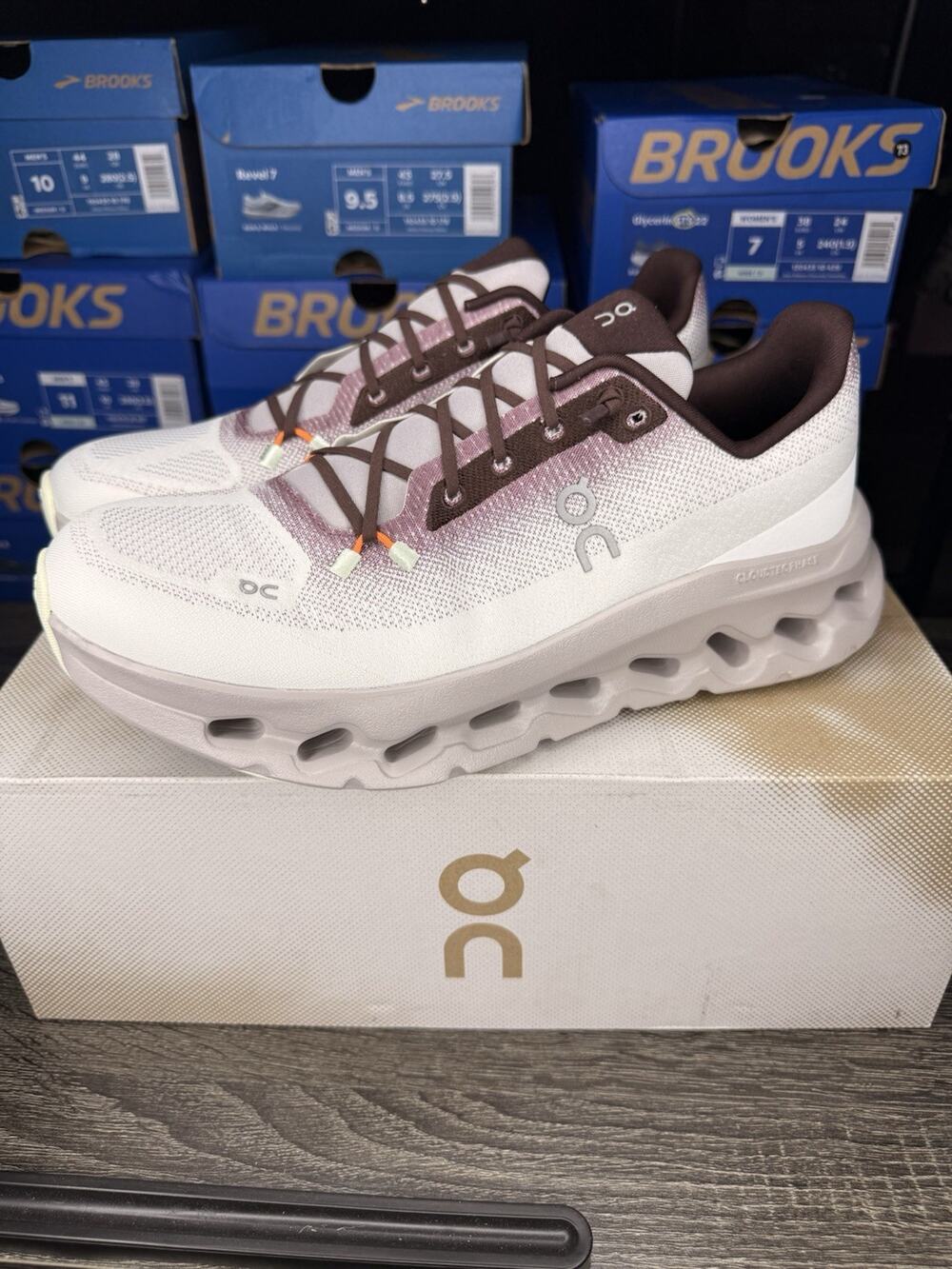 On Cloudtilt Quartz Pearl Running Walking Shoes Womens Size 11 (129)
